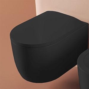 Artceram Monet Унитаз подвесной Rimless 36х52см,, цвет: черный матовый фото