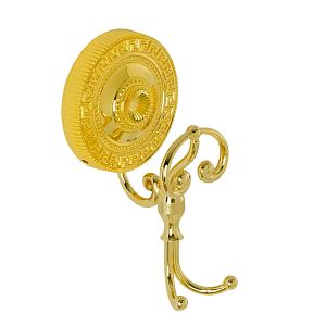 Крючок Migliore Montecarlo двойной с завитком, золото 31534 фото