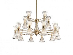 Люстра на штанге Newport 3610+5/C gold фото