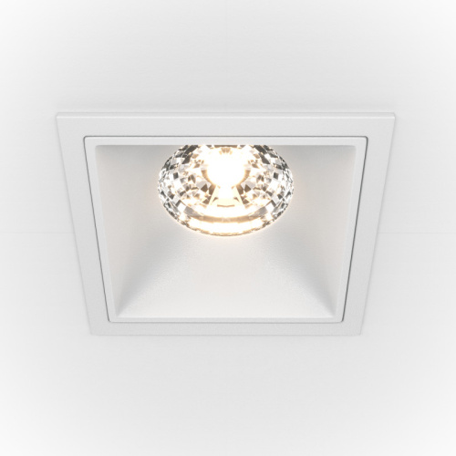 Встраиваемый светильник Maytoni Technical DL043-01-15W4K-D-SQ-W