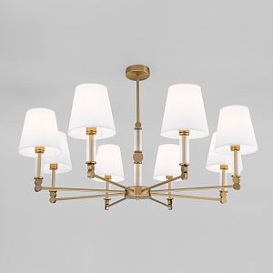 Люстра на штанге Eurosvet 60145/8 латунь фото