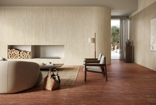 Керамогранит Italgraniti I Travertini TR07BA Rosso Vein Cut 60х120 фото 2