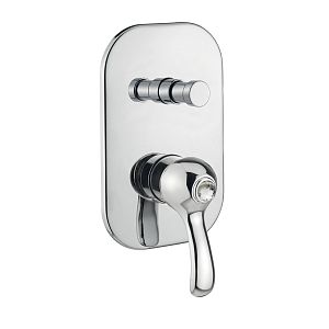 Смеситель скрытого монтажа Migliore Lem Swarovski монокомандный, 2-х позиционный с девиатором, хром 18886 фото