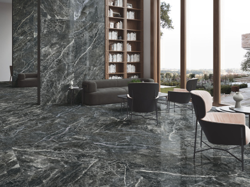 Керамогранит Baldocer Electra Black Pulido 120x280 фото 2