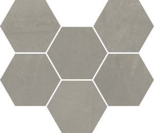 Мозаика Italon Continuum 620110000189 Iron Mosaico Hexagon 25x29 фото