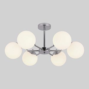 Люстра на штанге Eurosvet 70154/6 хром фото