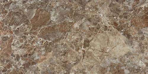 Kutahya Paradiso Brown Kristal Rectified Parlak Nano 120x240