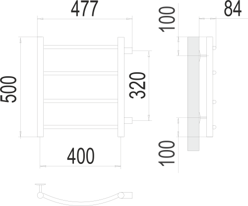 Классик П4 400х500 бп320 фото 2