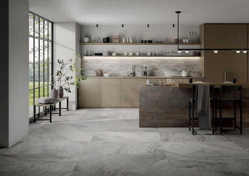 Керамогранит Ava Ceramica 204007 Deep Stone White Lap Ret 60x120 фото 2