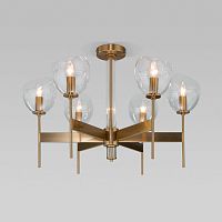 Люстра на штанге Eurosvet 60130/6 латунь Smart фото