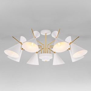 Люстра на штанге Eurosvet 70114/8 белый фото