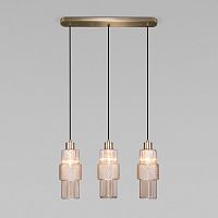 Подвесной светильник Eurosvet 50209/3 бронза фото