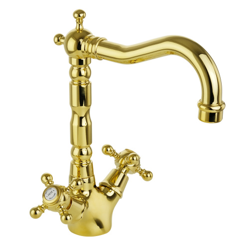 Смеситель для раковины Migliore Revival, золото 19514