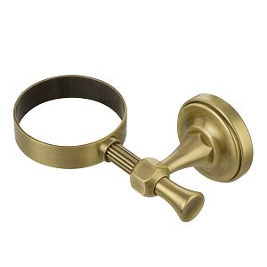 Держатель настенный Migliore Fortuna для мыльницы, стакана, дозатора жидкого мыла, бронза 27697 фото