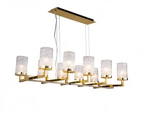 Подвесная люстра Newport 65010/S gold фото