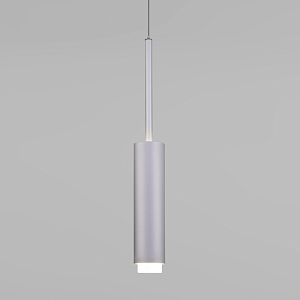 Подвесной светильник Eurosvet 50203/1 LED матовое серебро фото