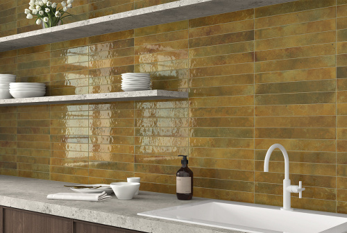 Керамическая плитка Equipe Bali Moss 31553 5х40 фото 2