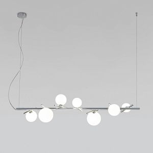 Подвесная люстра Eurosvet 50382 хром фото