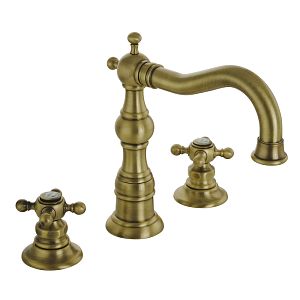 Смеситель для раковины Migliore Arcadia, на 3 отверстий, бронза 18383 фото