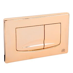 Клавиша Migliore River двойная универсальная h165x245 мм (пластик), золото 20467 фото