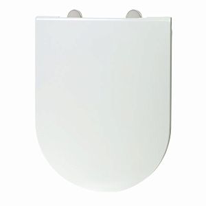 Крышка/сиденье унитаза Migliore Monaco Standart, с системой Microlift, цвет Белый/хром 32074 фото