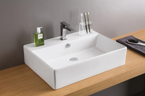 Artceram QUADRO Раковина 65x48 см, 1 отв,, цвет: белый фото 2