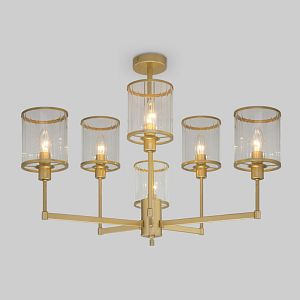 Люстра на штанге Eurosvet 60144/6 золото фото