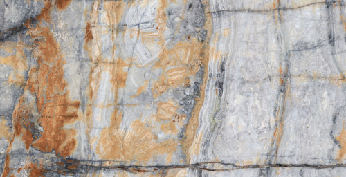 QUA Granite Blue Jeans 120x60 голубой полированная фото 3