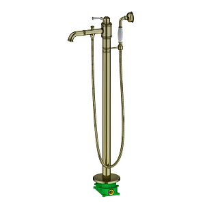 Смеситель Напольная для ванны с душем Timo Arisa 5300/02Y-CR антик фото