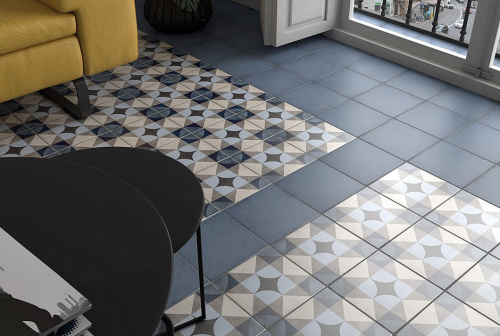 Керамогранит 24410 Art Nouveau Palais Blue 20х20 фото 2