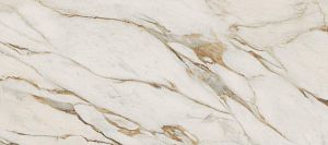 Керамогранит PF60008839 Sensi Signoria Calacatta Vena Oro Lux R 120х280 фото