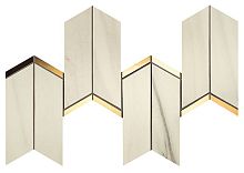 Мозаика 9MCN Marvel Chevron Bianco Fantastico 17x41,4 фото