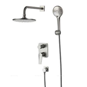 Душевой комплект Lemark Bronx для ванны и душа встраиваемый, LM3729GM фото