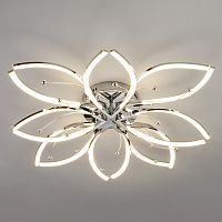 Накладная люстра Eurosvet 90092/8 хром фото