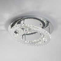 Люстра на штанге Eurosvet 90066/2 хром фото