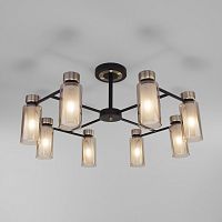 Люстра на штанге Eurosvet 70115/8 черный фото