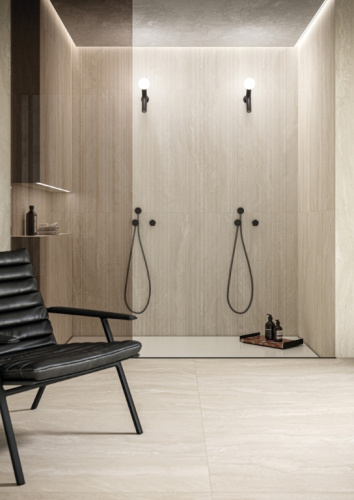 Керамогранит Rex Ceramiche Authentic Luxe 780968 Pearl Travertine Matte 60x120 фото 2
