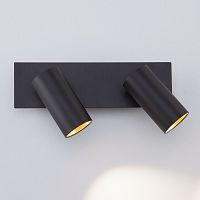 Спот Eurosvet 20066/2 LED черный/золото фото