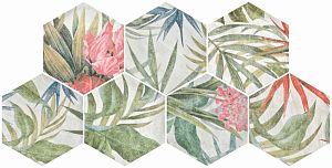 DURSTONE SIX Aruba Керамогранит Blanco 23x27 глазурованный матовый фото