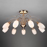 Люстра на штанге Eurosvet 22080/9 золото фото