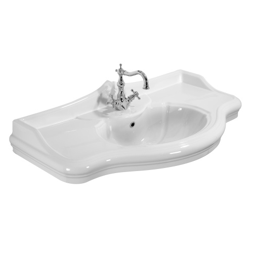 Раковина тюльпана Migliore Impero 110 см, белая керамика 25725