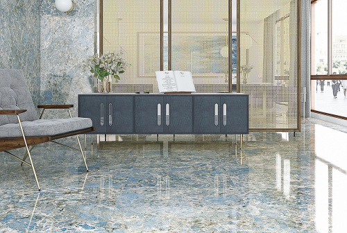 Керамогранит Arcana Les Bijoux Saphir-R Polished 59.3x119.3 фото 2