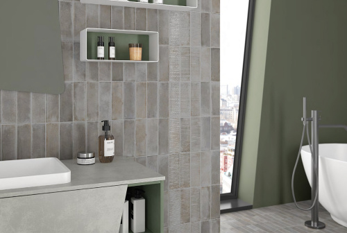 Керамическая плитка Equipe Raku 30690 Smoke 6х18,6 фото 2