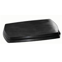 Artceram JAZZ Сиденье для унитаза, микролифт, цвет: черный/хром фото