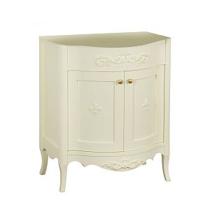 База Migliore Bella 64xH81x48 см для раковины 73 см, 2 двери с лилией филенчатые, цвет: Avorio 25910 фото