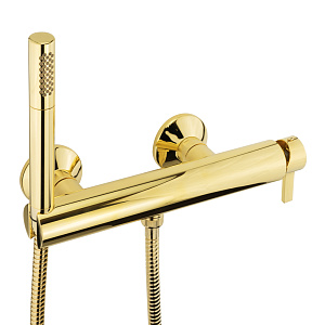 Смеситель для душа Migliore Sirius внешний монокомандный, с ручным душем, выход 1/2", золото 28180 фото