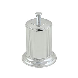 Баночка Migliore Fortuna высокая H16 cм с крышкой, хром 28337 фото