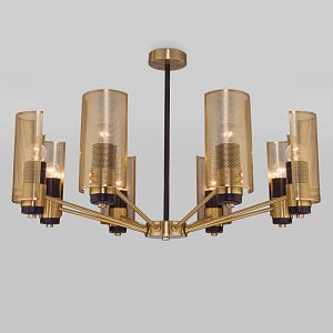 Люстра на штанге Eurosvet 70139/8 латунь фото