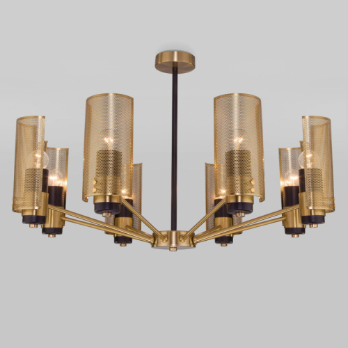 Люстра на штанге Eurosvet 70139/8 латунь