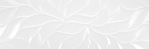 Керамогранит Blanco Brillo Leaves 30x90 фото